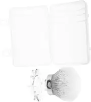 SHERCHPRY Nail Cleaning Brush with Soft Bristles Portable Fingernail Dust Brush for Manicure and Makeup Ergonomic Handle for Compact for Travel Use