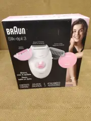 Braun Epilator Silk-epil 3 , model 5320, Hair Removal for Women, Shaver /Trimmer