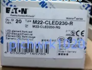 1 PCS NEW EATON M22-CLED230-R light-emitting diode element