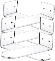 Gatuida Wall Shoe Shelf 6pcs Floating Sneaker Display Acrylic Shoe Racks Organizers