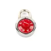 Master Lock Model No. 1525 1-7/8" Combination Padlock with Red Dial Locker