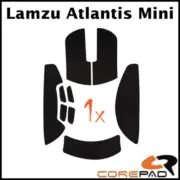 Corepad Soft Grips (flat edge) for Lamzu Atlantis Mini