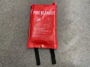 Fire Blanket 1.8m x 1.2m Home Kitchen Office Caravan Boat Emergency Good Quality