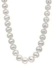 Imperial Silver 11-14mm Pearl Necklace