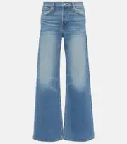 [Re/Done] Re/Done Mid-rise wide-leg jeans 27 blue
