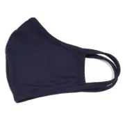 Marc Nelson Denim NVY4PCMN20 Reusable Face Mask w/ Ear Loops, Navy - Pack 100
