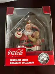 Coca-Cola 2006 Sundblom Santa Ornament Collection Christmas Collectible