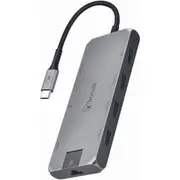 Bonelk Long-Life 8-in-1 Multiport USB-C Hub (Space Grey)