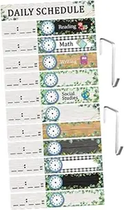 JISADER Pocket Chart for Home and Preschool Daily Planning