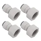 Versatile 4Pcs Plastic Beer Tap Adapter for Draft and Wine Barrels