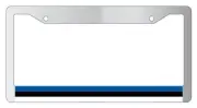 Estonia Chrome License Plate Frame World Flags