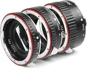 SHOOT AF Auto Focus Macro Extension Tube Set for Canon EOS EF EF-S Lens DSLR Cameras 1100D 700D 650D 600D 550D 500D 450D 400D 350D 300D 100D 70D Close-up(13mm 21mm 31mm)