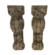 Charleston Metal Corbel or Shelf Brackets Antique Replicas