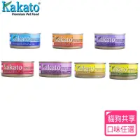 在飛比找momo購物網優惠-【Kakato 卡格】鮮食餐食罐 70g(鮮食 多種口味 犬