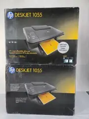 Lot od HP Deskjet 1055 All In One Printer Print Scan Copy