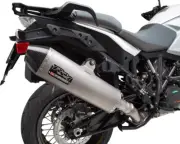 YOSHIMURA 2017 KTM 1290 Super Adventure R RS-4 SLIP-ON EXHAUST SS-SS-CF 16190BD5