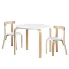 Keezi Nordic Kids Table Chair Set 3PC Desk Activity Study Children Modern New