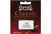 Gillette Wilkinson Sword Double Edge Razor Blades Stainless 10 Pack