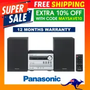 Panasonic Hi Fi Stereo System Radio FM AM Bluetooth CD MP3 USB Sound System NEW