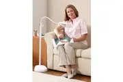 LED Floorstanding 2 in 1 Magnifying Lamp White