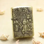 Genuine Zippo Lighter Cat Mage Retro Classic Windproof Oil Lighters USA NEW Gift