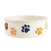 Urban 15cm Ceramic Portable Food Bowl Pets/Dog Perfect Paws Feeding/Drinking