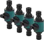Plastic Dual Garden Hose Quick Connector Set Leak Proof for Irrigation System Watering