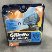 Gillette Fusion5 ProShield Chill Men's Razor Blades 2 Blades