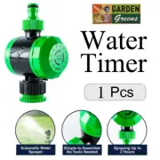1pcs Automatic Garden Water Timer Green Plastic Electronic Irrigation Controller