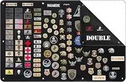 [Uikro] Tactical Patch Board, Military Patches Display Organizer for Collection Army Combat Morale Emblems