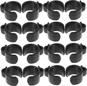 COMPUKAS 20pcs Microphone Clip Cable Holder Pole Mount Clip for Organizing Mic Cables Durable Design for Easy Installation and Versatile Use with Stands and Tripods