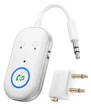 Bluetooth Transmitter Receiver, 3.5MM to Bluetooth 5.3 Transmitter, 2-in-1 Ai...
