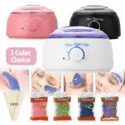 Wax Beans Warmer Heater Paraffin Pot Heater Hair Removal Salon Beauty Kit 2024