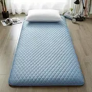 XHCTNN Mattress for Kids Adults Single Bed, Breathable Futon Mattress Japanese Quilted Bed Mattress Topper Mat for Guest(C,90 * 200cm/35 * 79")