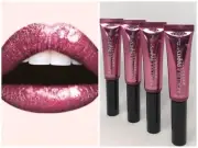 4-Pk L’Oreal Infallible Paints/Lips Metallic #332 GALACTIC FOIL Lip Color NEW