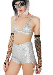 [Club Exx] Hyperion Hologram Shorts