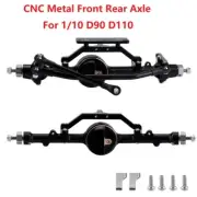 For 1/10 RC Crawler Car RC4WD D90 D110 CNC Alloy Front Rear Axle Upgrade