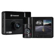 Transcend DrivePro 550 Dual Lens Dash Camera 64GB Full HD 1080P WiFi ADAS Fea...