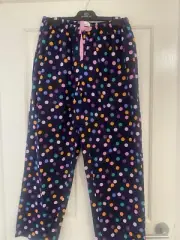 Peter Alexander Ladies Pyjama Pants Navy Spots Large
