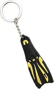 [Hellery] Novelty Flippers Key Chain Holder Keyring Keychain