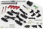 Special Parts Takekawa Oval Mini LED Turn Signal Kit (Smoke) for Cross Cub 110/50 (JA45/JA60/AA06)