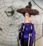 Barbie Elizabeth Taylor CURVY HYBRID Doll Good Witch or Bad Witch? ARTICULATED