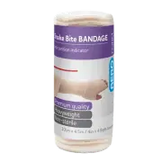 AEROFORM Short Snake Bite Bandage with Indicator 10cm x 4.5M Wrap/12