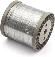 100m 316 Stainless Steel Wire Corrosion-resisting Metal Silk 0.1mm / 0.3mm / 0.4mm / 0.5mm / 0.6mm / 0.8mm Soft/Hard Wire Roll(Hard wire,0.1mm - 100m)