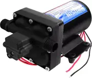 4048-153-E75 RV Water Pump，12V 4 GPM, 55 PSI, 10 Amps Automatic Demand Diaphragm