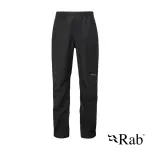 【RAB】DOWNPOUR ECO PANTS 透氣防水長褲 男款 黑色 #QWG84