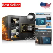 1.8 Cu Ft Digital Safe with Steel Construction & Alarm System for Home Security