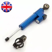 CNC Steering Damper Motorcycle Linear Stabilizer Reversed Safety Control