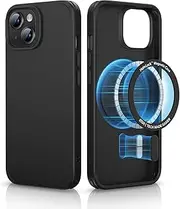 ESR for iPhone 14 Case, iPhone 13 Case, MagSafe Phone Case Supports Magnetic Wireless Charging, Shockproof Military-Grade Protection, Scratch-Resistant, Classic Hybrid Cover for iPhone 14/13, Black