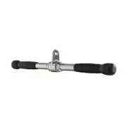LAT Pull Down Attachment Tricep Rope Pull Down 4.Straight Rotaing Bar